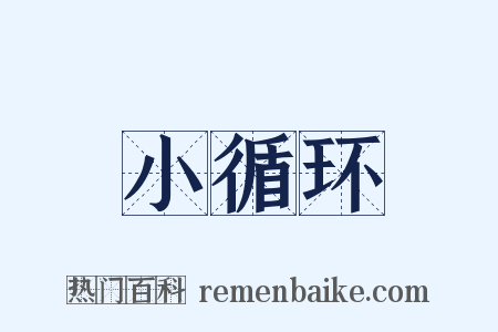 小循环是什么意思的图片